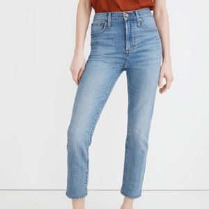 Madewell Perfect Vintage Crop Jean 27 TALL
